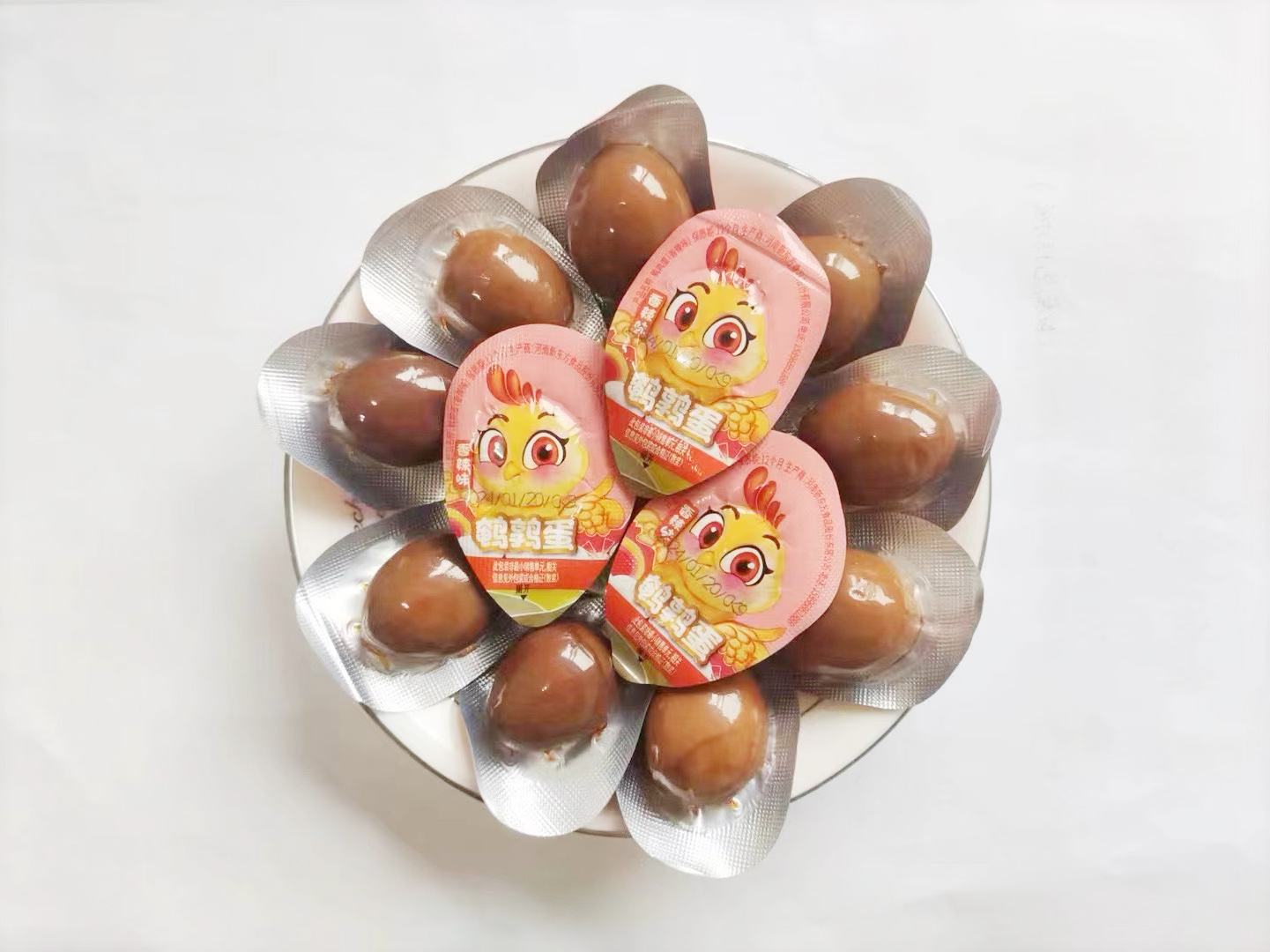 香辣味鹌鹑蛋